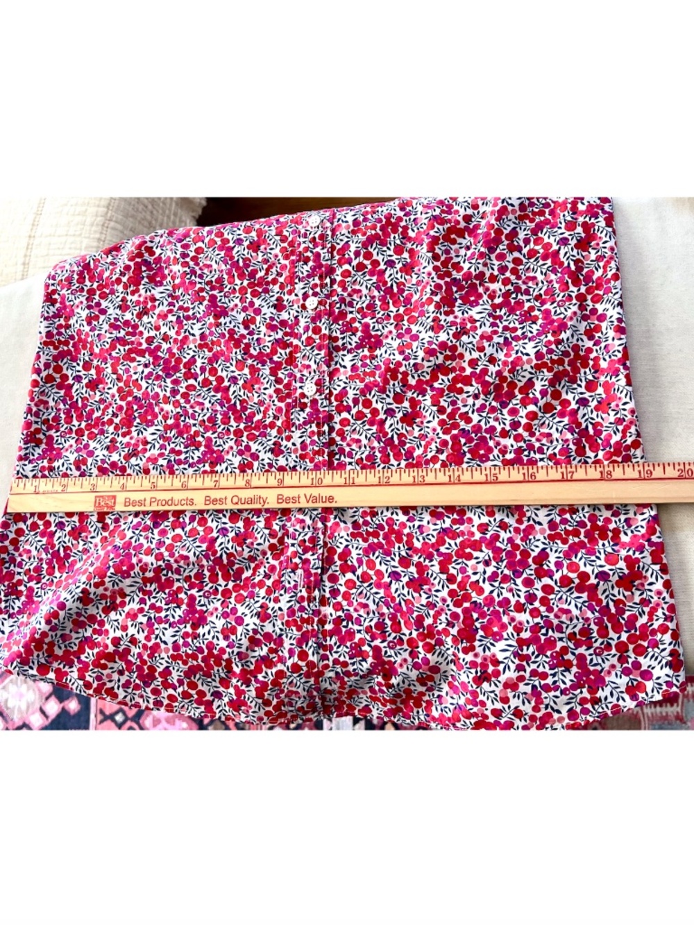 J. CREW The Perfect Shirt in Liberty Wiltshire Print - M - Picture 7 of 10